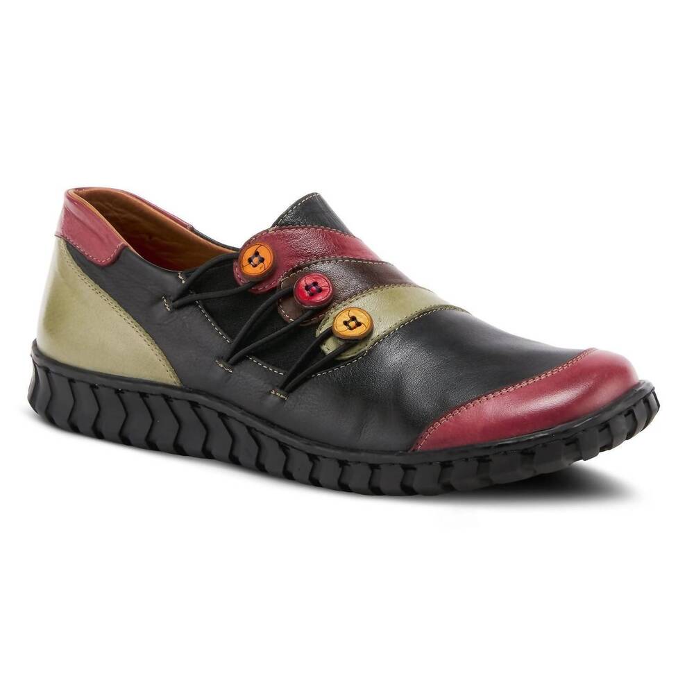 NEW SPRING STEP SHOES women's neeta loafer in black multi
